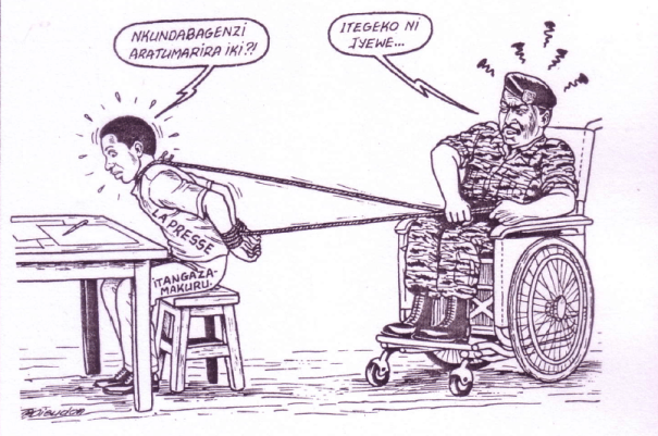 La presse d’opposition, tenue en laisse par la capitaine Simbikangwa – Rwanda Rushya n° 16 – janvier 1992